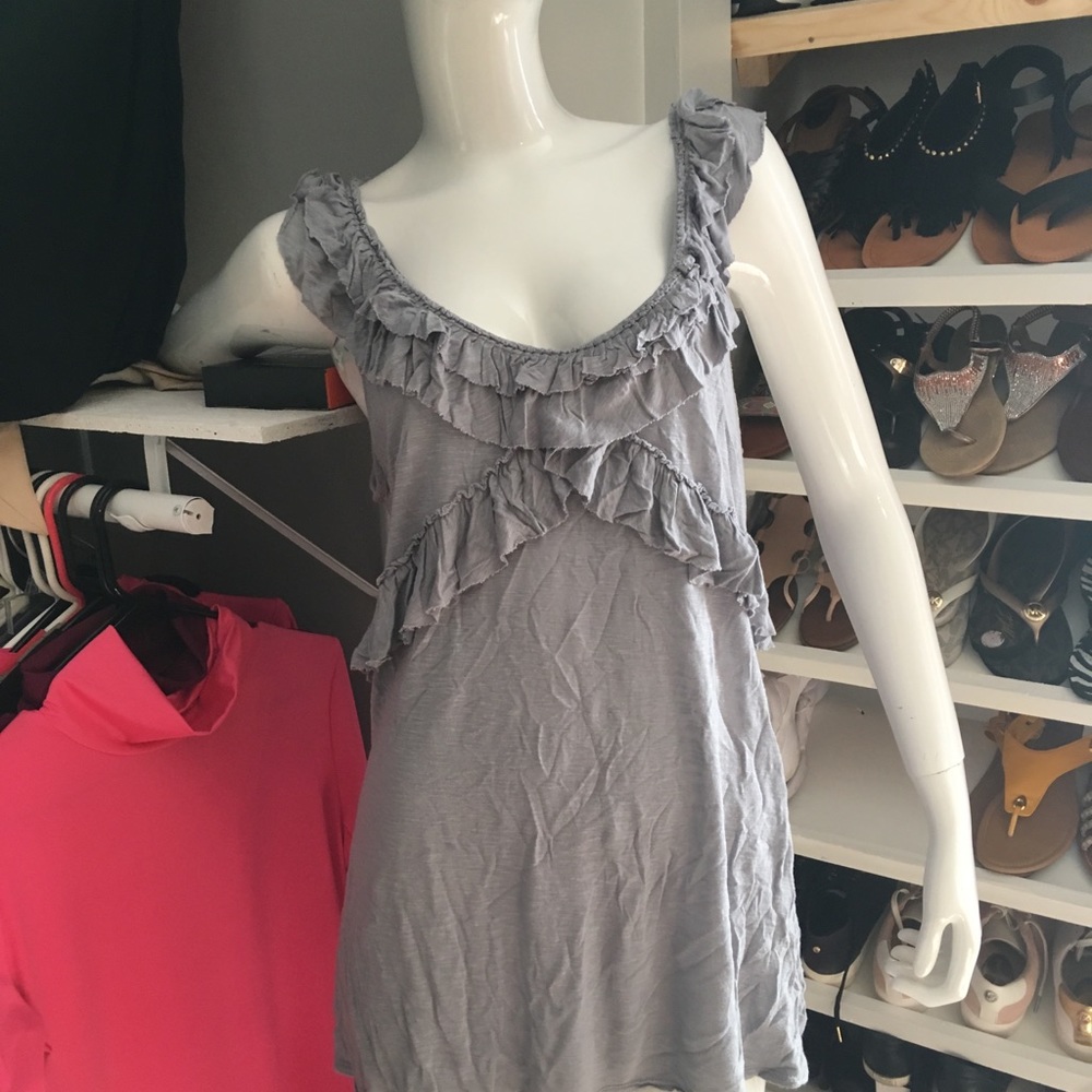 Size XL, NY & Co, Gray, embellished, Camisole.